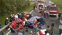 Verkehrsunfall auf B57 2002